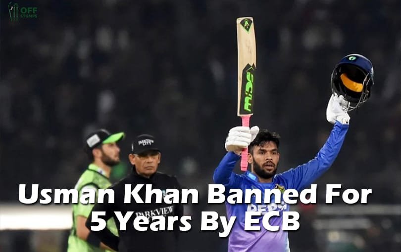 Usman Khan Banned for Five Years by UAE Cricket Board